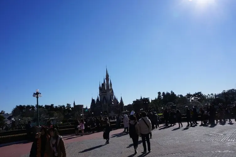 Cinderella Castle at Disneyland