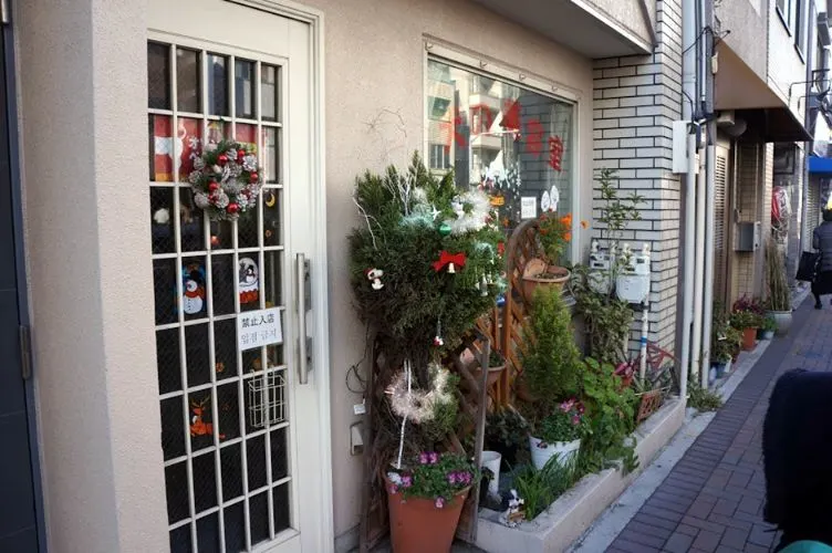 Decorations on an Asakusa street