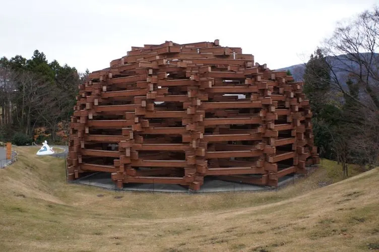 The Woods of Net building at the Hakone Open-Air Museum