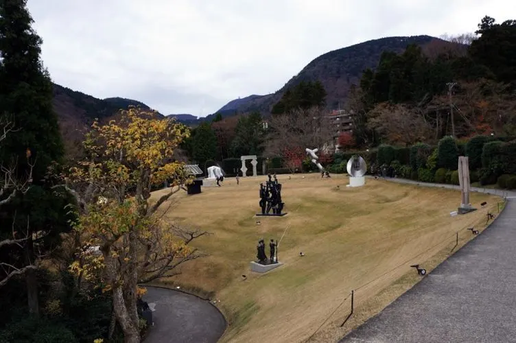 The round plaza at the Open-Air Museum