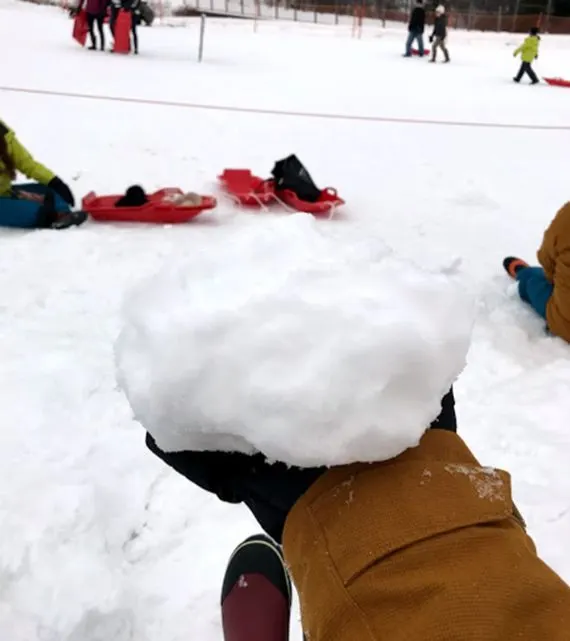 A big snowball